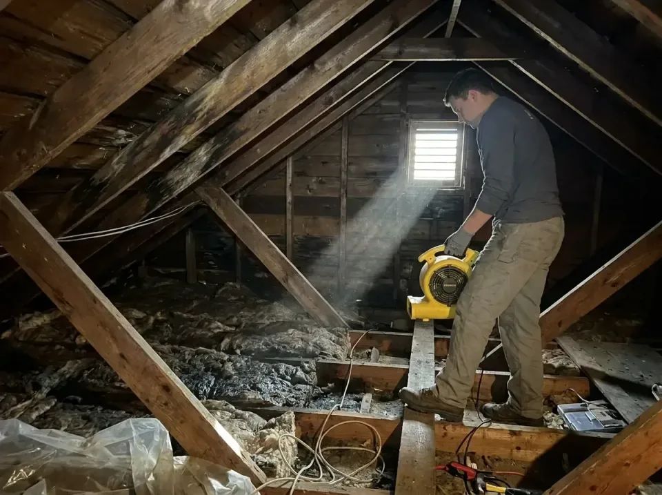attic-water-damage-drying-proc-007 — frequently asked questions, Emergency Water Extraction & 24/7 Flood Response in Western…